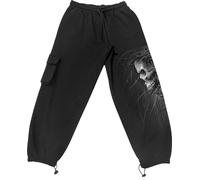 Spiral Death Forever - Casual Cargo Joggers Tracksuit Trousers black XXL
