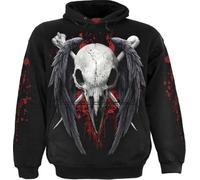 Spiral Death Raven - Hoodie Hoodie black L
