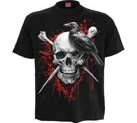 Spiral - Death Raven - T-Shirt Black