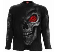 Spiral Death Stare Long-sleeved Top black M