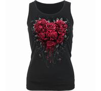 Spiral Direct BLEEDING HEART - Razor Back Top Black - XL - Screen