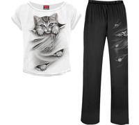 Spiral Direct BRIGHT EYES - 4pc Gothic Pyjama Set - XXL