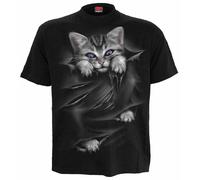 SPIRAL DIRECT BRIGHT EYES T Shirt/Funny/Cat/Kitten/Cute/Funny/Unisex/Top/Tee