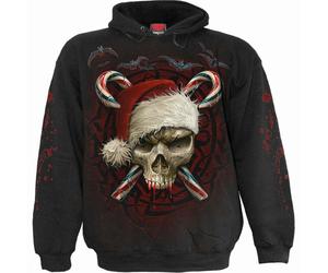 Spiral Direct CANDY CANE SANTA - Hoody Black - S
