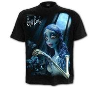 SPIRAL DIRECT CORPSE BRIDE GLOW IN THE T SHIRT/Warner Bros/Black