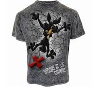 Spiral Direct COYOTE - MISSED THE SPOT - Acid Wash T-Shirt - M - Digital