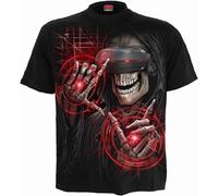Spiral Direct Cyber Death T-Shirt in Black | Size: 7-8 Years Spiral Direct Black 7-8 Years