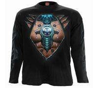 Spiral Direct CYBER SKIN - Longsleeve T-Shirt Black - M - Black