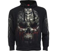 Spiral Direct DEATH BONES - Side Pocket Hoody Black - S