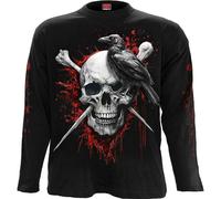 Spiral Direct DEATH RAVEN - Longsleeve T-Shirt Black - XXL