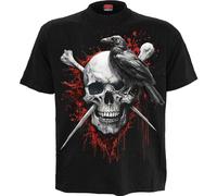 Spiral Direct DEATH RAVEN - T-Shirt Black - 4XL
