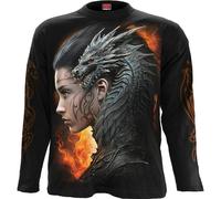Spiral Direct DRACO QUEEN - Longsleeve T-Shirt Black - XXL