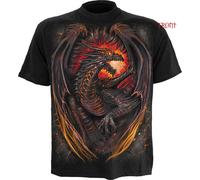 SPIRAL DIRECT DRAGON FURNACE T-Shirt,Biker/Dragon/Goth/Spirit/S-XXXXL/Top/Tees
