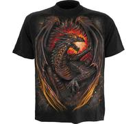 Spiral Direct DRAGON FURNACE - T-Shirt Black - 3XL