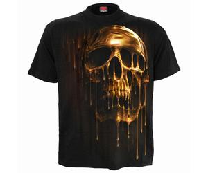 Spiral Direct DRIPPING GOLD - T-Shirt Black - M - Digital