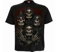 SPIRAL DIRECT FACES OF GOTH BLACK T SHIRT/Tattoo/Skull/Rock/Tribal/Top