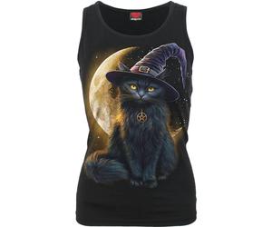 Spiral Direct FAMILIAR MAGIC - Razor Back Top Black - M - Screen - Screen