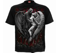 Spiral Direct FORBIDDEN T-Shirt/Biker/Goth/Skull/Horror/Angel/Reaper/Top/Tee