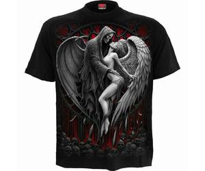 Spiral Direct FORBIDDEN T-Shirt/Biker/Goth/Skull/Horror/Angel/Reaper/Top/Tee