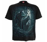 SPIRAL DIRECT FOREST GURDIANS T-Shirt,Biker/Skull/Goth/Wolf/Native/Forest/Top/Te