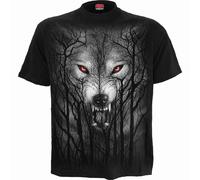 Spiral Direct FOREST WOLF Tshirts/Skull/Tribal/Gothic/Biker/Wolf/Top/Feed/