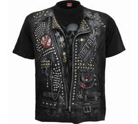 Spiral Direct GOTH METAL - Allover T-Shirt Black - S