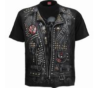 SPIRAL DIRECT GOTH METAL ALLOVER T-SHIRT/Metal/Goth/Punk/Skull/Rock