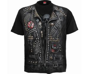SPIRAL DIRECT GOTH METAL ALLOVER T-SHIRT/Metal/Goth/Punk/Skull/Rock