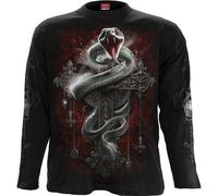 Spiral - Gothic Serpent - Longsleeve T-Shirt Black - M