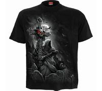 SPIRAL DIRECT GRAVE WALKER T-Shirt/Tattoo/Skull/Demon/Gothic/Goth/Rose/Top/Tee