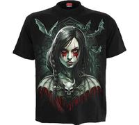 Spiral Direct Hallow's Eye T Shirt Death Metal Skull Souls Dark Ghost Top Tee
