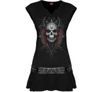 Spiral Direct HIGH PRIESTESS - Stud Waist Mini Dress Black - L - Digital - Digital