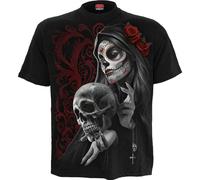 Spiral Direct LOVE IS DEAD - T-Shirt Black - M - Digital