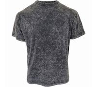Spiral Direct Men's Acid Wash T-Shirt in Black | Size: Small Spiral Direct Black S