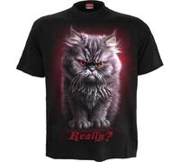 Spiral Direct Men's Anger Management T-Shirt in Black | Size: 4XL Spiral Direct Black 4XL