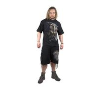Spiral Direct Men's Bone Finger T-Shirt in Black | Size: Large Spiral Direct Black L