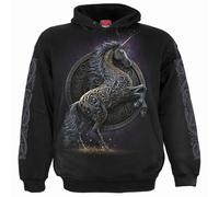 Spiral Direct Men's Celtic Unicorn Hoodie in Black | Size: Medium Spiral Direct Black M