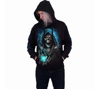 Spiral Direct Men's Dead Metal Back Print Pullover Hoodie in Black | Size: Medium Spiral Direct Black M