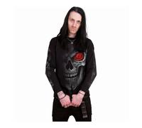 Spiral Direct Men's Death Stare Back & Sleeve Print T-Shirt in Black | Size: Medium Spiral Direct Black M