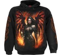 Spiral Direct Men's Draco Queen Hoodie in Black | Size: Large Spiral Direct Black L