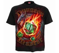 Spiral Direct Men's Dungeon Master T-Shirt in Black | Size: Large Spiral Direct Black L