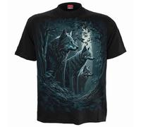 Spiral Direct Men's Forest Guardians Back Print T-Shirt in Black | Size: Medium Spiral Direct Black M