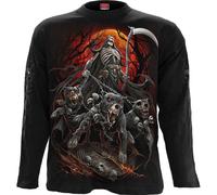 Spiral Direct Men's Harbingers Long-Sleeved T-Shirt in Black | Size: XL Spiral Direct Black XL