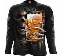 Spiral Direct Men's Live Loud Long-Sleeved T-Shirt in Black | Size: 2XL Spiral Direct Black 2XL