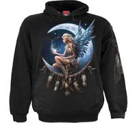 Spiral Direct Men's Moon Fairy Hoodie in Black | Size: Small Spiral Direct Black S