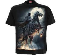 Spiral Direct Men's Shadow Rider T-Shirt in Black | Size: Large Spiral Direct Black L