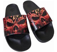 Spiral Direct Mens Skull Blast Sliders
