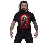 Spiral Direct Men's Tomb Of Rock Back Print T-Shirt in Black | Size: 2XL Spiral Direct Black 2XL