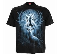 Spiral Direct Men's Tree Of Life T-Shirt in Black | Size: Medium Spiral Direct Black M