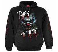 Spiral Direct Men's Trick Or Treat Hoodie in Black | Size: Large Spiral Direct Black L